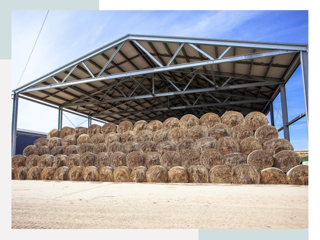 Строительство сенохранилищ в Краснокамск от 608 руб.