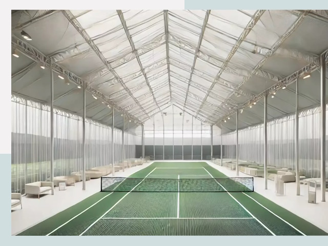 Строительство теннисных кортов в Краснокамске