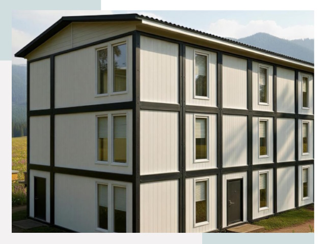 Модульные общежития в Краснокамске