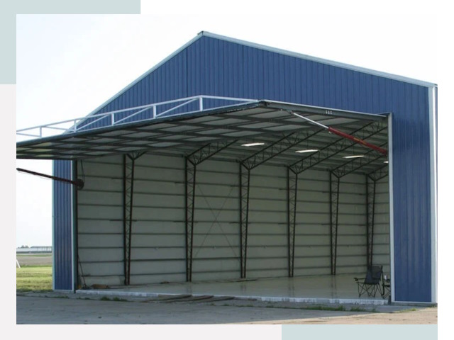 Прямо стенные ангары в Краснокамске