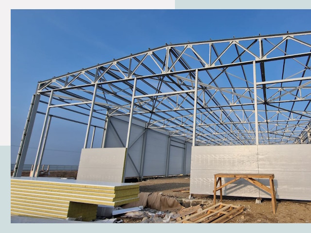 Утепленные ангары в Краснокамск от 608 руб. за м²