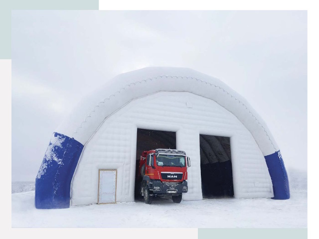 Мобильные ангары в Краснокамске