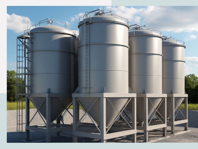 Металлические силосы от СтальСтрой-Кнм по цене 608 руб.