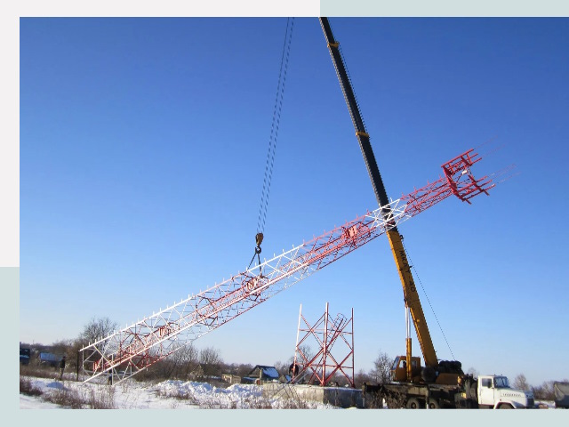 Строительство башен связи в Краснокамске от 608 руб.