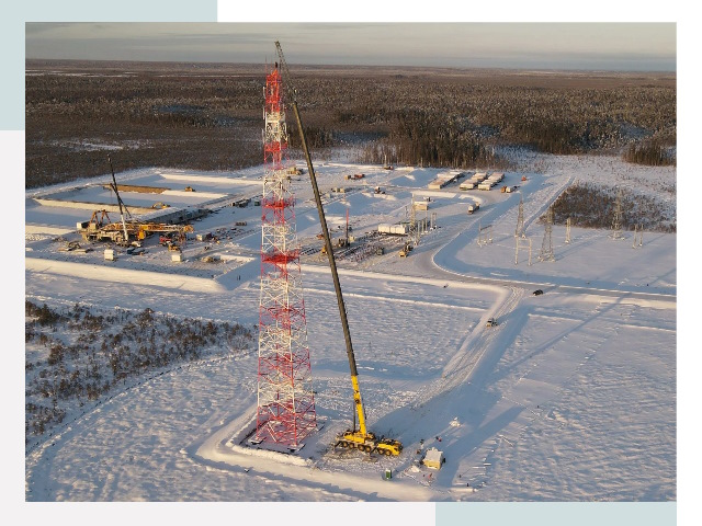 Мачты связи в Краснокамске