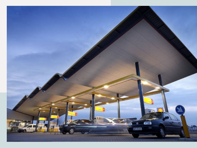 Навесы для АЗС в Краснокамск от 608 руб. - Защита и комфорт