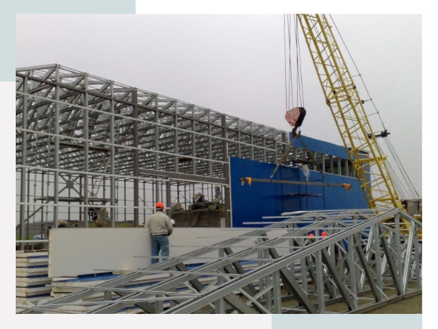 Монтаж ангаров в Краснокамске